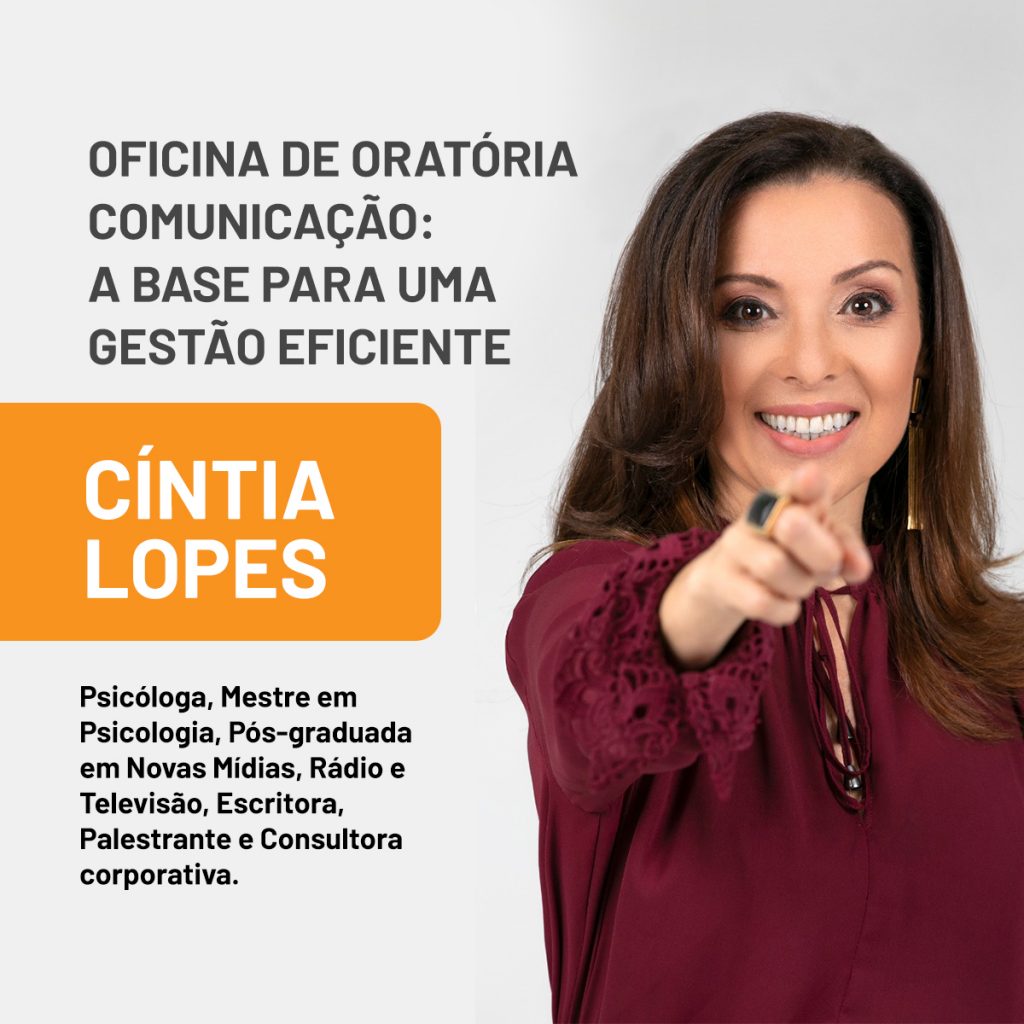 Palestrante Cintia Lopes
