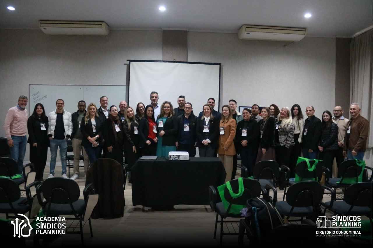 Academia Síndicos Planning em Chapecó reúne profissionais do mercado condominial