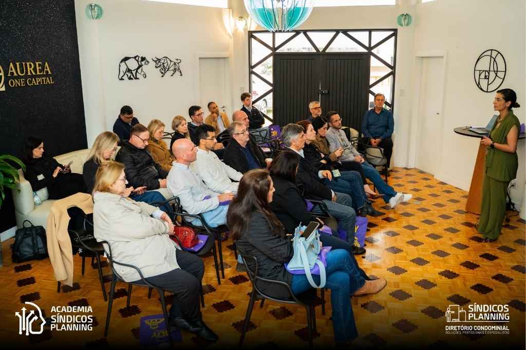 Dra. Jéssika Chielle no Café Síndicos Planning Blumenau