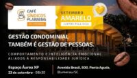 Café Síndicos Planning Blumenau — Liderança Humana na Gestão Condominial