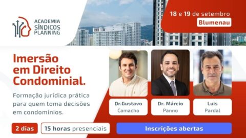 Imersão em Direito Condominial em Blumenau para síndicos e administradores