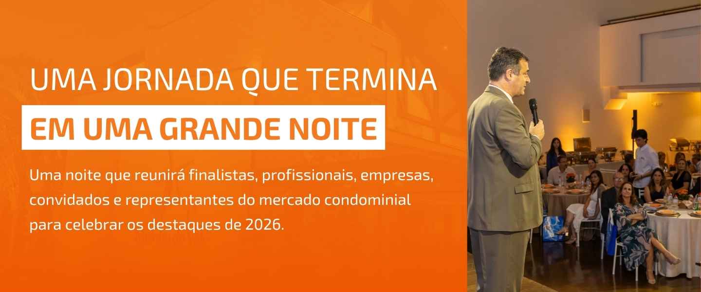 A jornada dos finalistas e profissionais culmina na cerimônia do Prêmio Síndicos Planning 2026