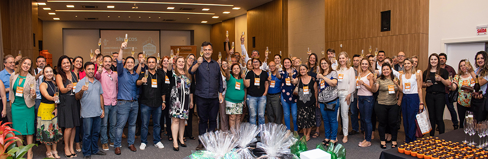 Participantes da 13ª edição do Workshop Síndicos Planning, no Square Corporate, em Florianópolis, em 2019