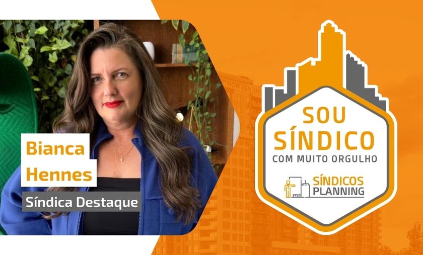 Bianca Hennes, síndica moradora do Condomínio Falcon Tower